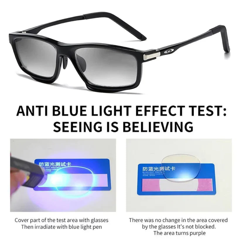 Photochromic TR90 Anti-blue Light Multifocal Progressive Reading Glasses- BUY 1 GET 1 FREE VALENTINE'S OFFER