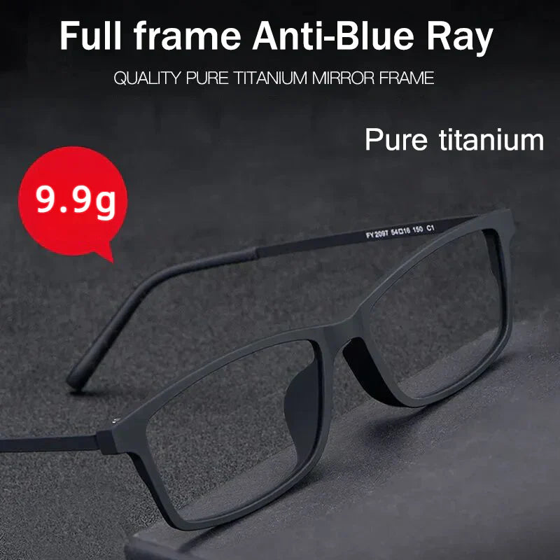 Discover Titanium Progressive Photochromic Multifocal Reading Glasses